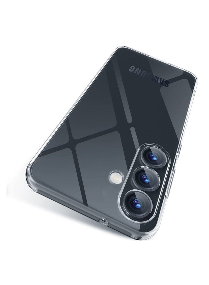 CHAPPELINE TPU Soft Corners With Hard PC Case Cover For Samsung Galaxy S24 5G 2024 Clear - Image 1